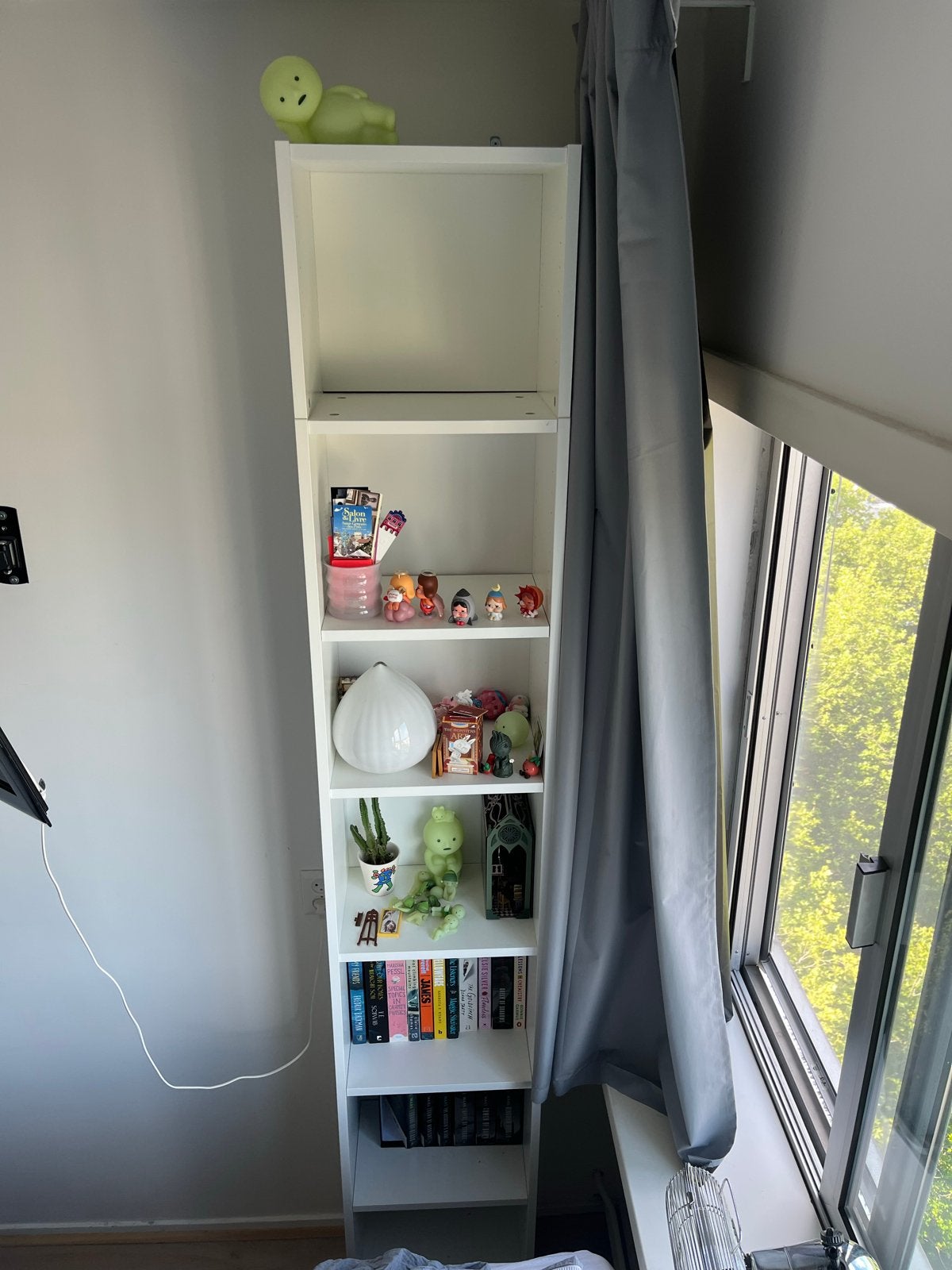 IKEA Billy boekenkast met opzetstuk (wit), Ophalen, Minder dan 50 cm, 200 cm of meer, Zo goed als nieuw