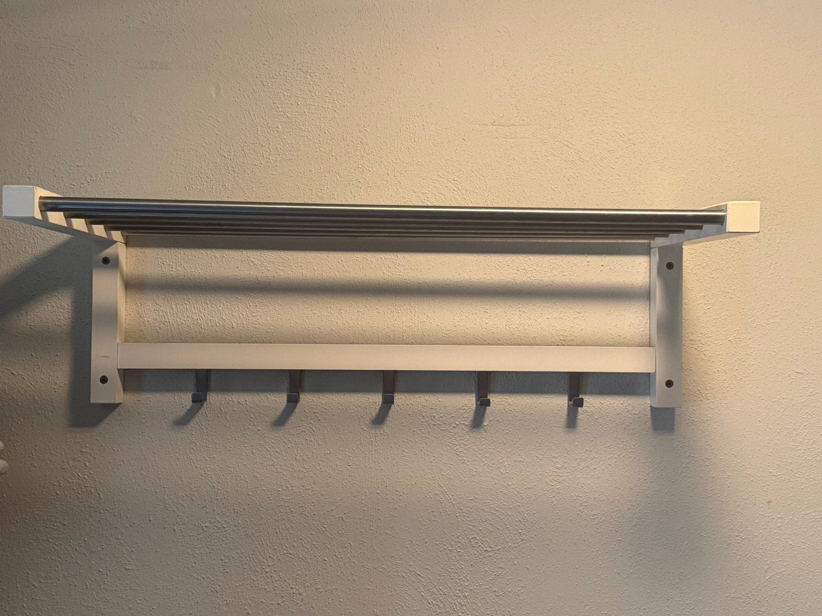 Kapstok wit, Huis en Inrichting, Woonaccessoires | Kapstokken, Gebruikt, Minder dan 100 cm, Hout, Ophalen