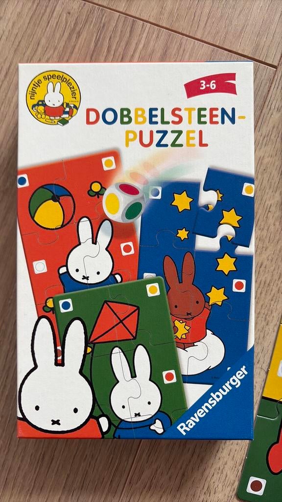 Nijntje dobbelsteenpuzzel, Ophalen of Verzenden, Zo goed als nieuw