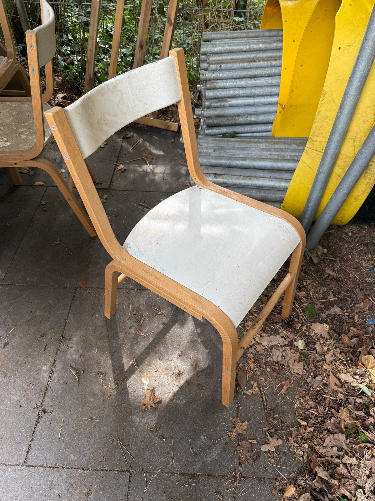 9 stoelen gratis af te halen in Bussum, Ophalen, Gebruikt, Overige kleuren, Vijf, Zes of meer stoelen