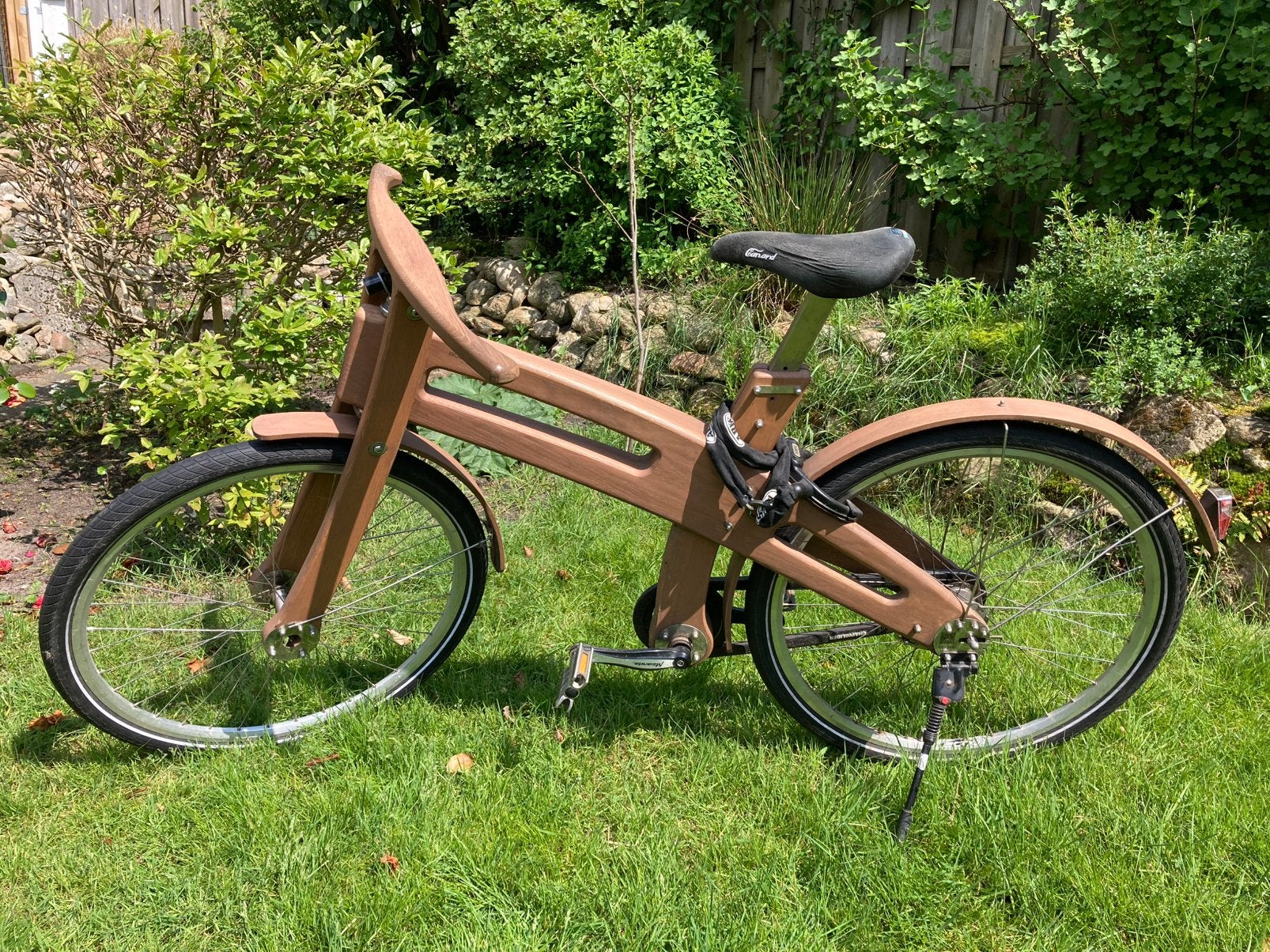 Houten fiets, Bough Bike, Ophalen, Zo goed als nieuw