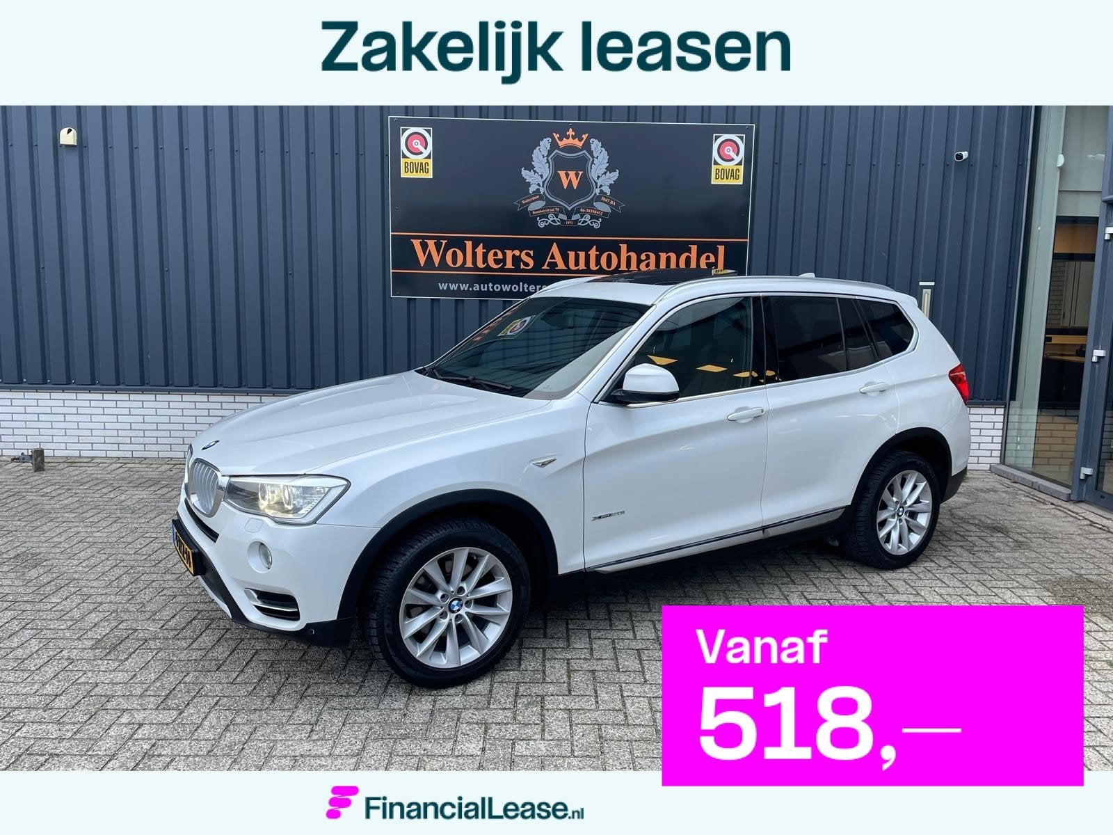 BMW X3 XDrive20i High Executive, Automaat, Euro 6, 4 cilinders, 2000 kg