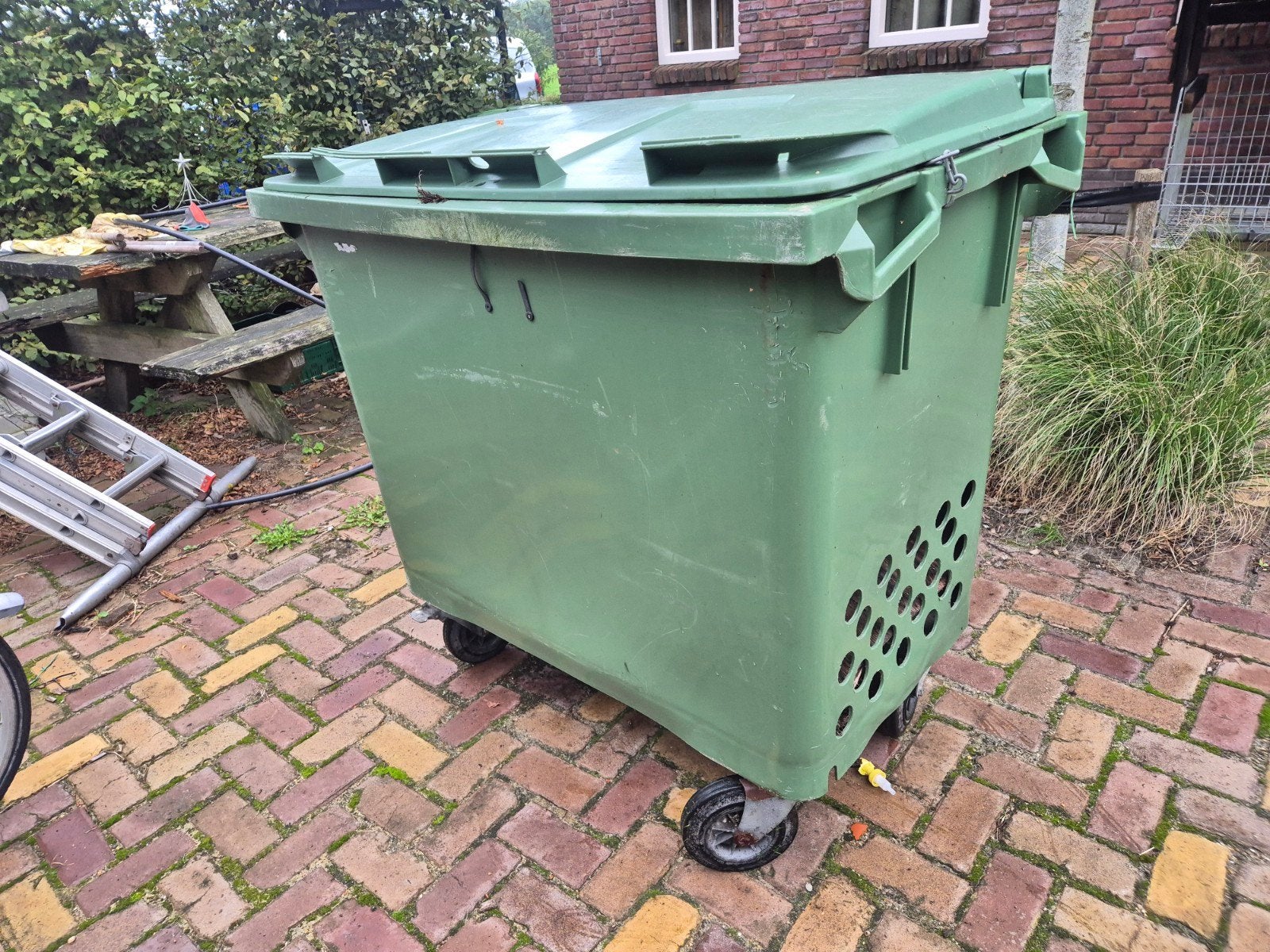slowfeeder container 660 liter, Dieren en Toebehoren, Ophalen of Verzenden