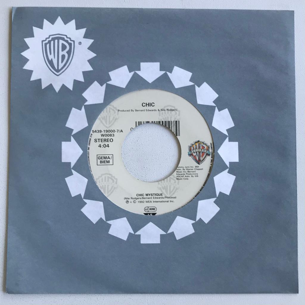 Chic - Chic Mystique (Single, 1992), Originele persing, Ophalen of Verzenden, Gebruikt