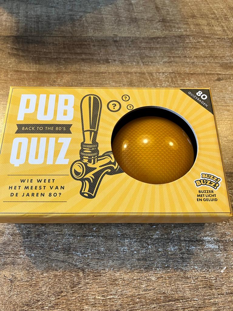 Pubquiz Jaren 80 - Nieuw met Buzzer, Vijf spelers of meer, Ophalen of Verzenden, Zo goed als nieuw