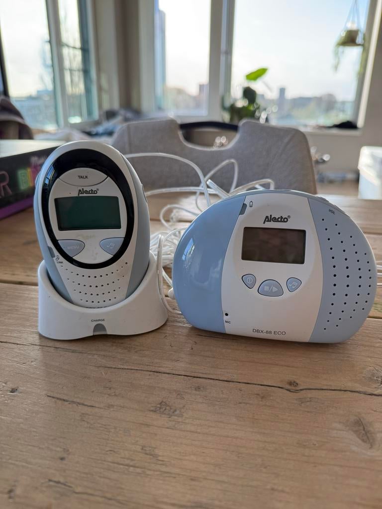 Alecto DBX-88 ECO Babyfoon met Terugspreekfunctie, Kinderen en Baby's, Babyfoons, Ophalen of Verzenden, Gebruikt, 100 tot 250 meter