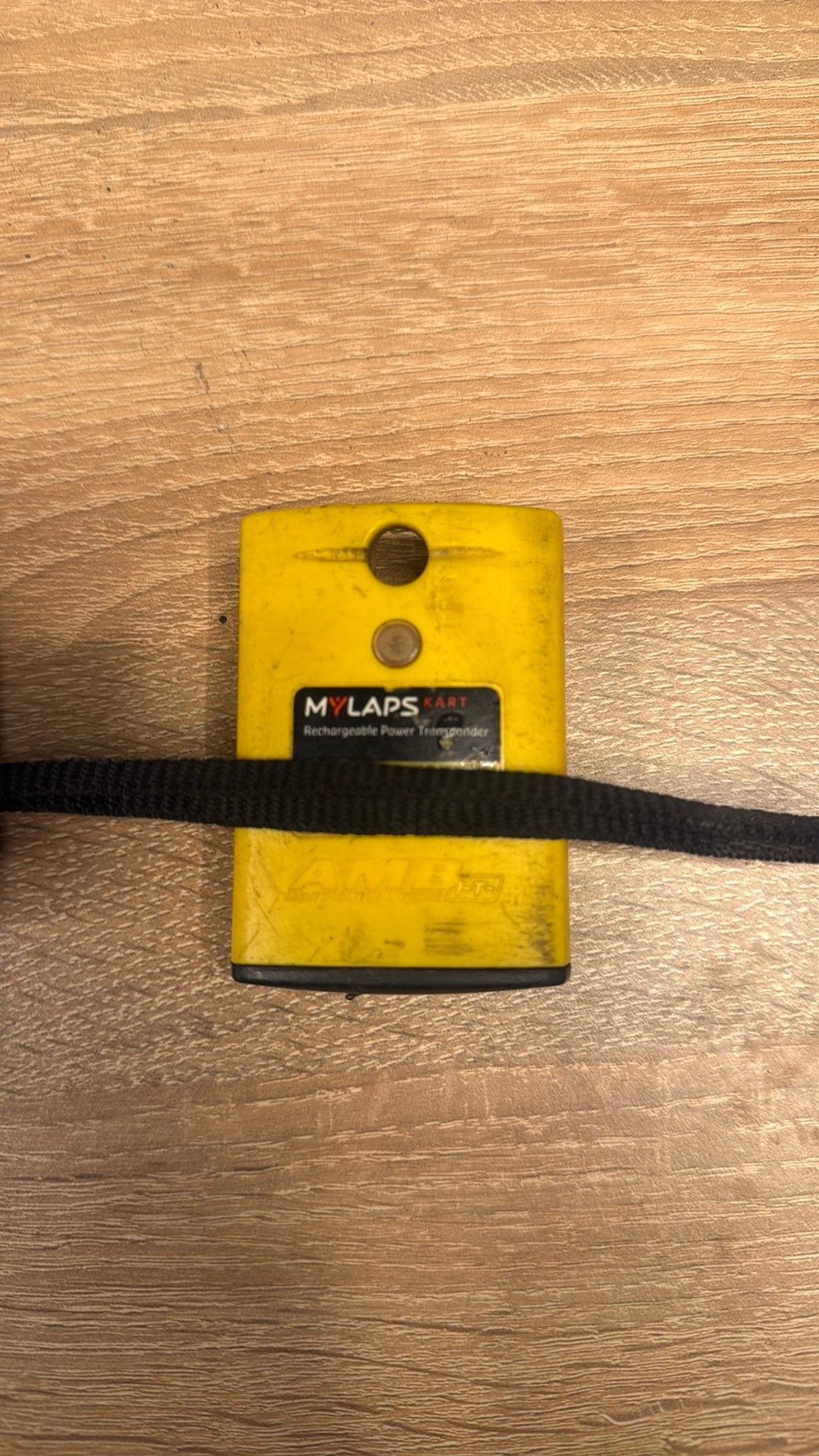 Kart transponder mylaps geel, Ophalen of Verzenden, Zo goed als nieuw