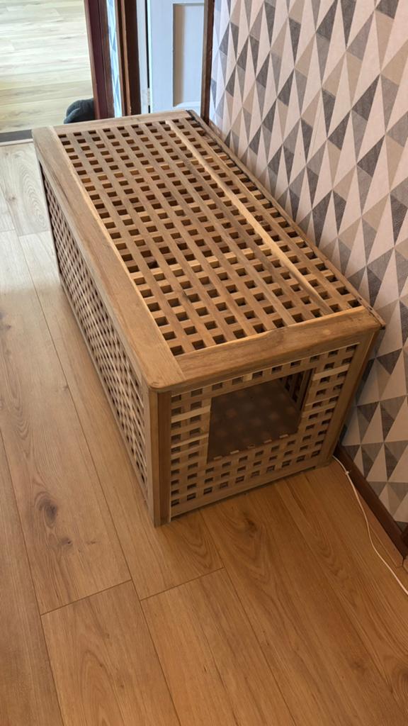 Kist voor kattenbak, Dieren en Toebehoren, Katten-accessoires, Ophalen, Gebruikt