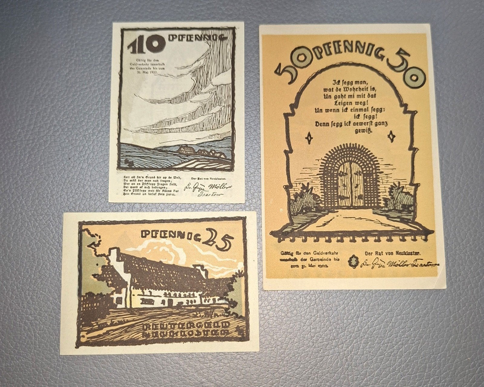 Duits Notgeld Neukloster Noodgeld, Ophalen of Verzenden, Duitsland