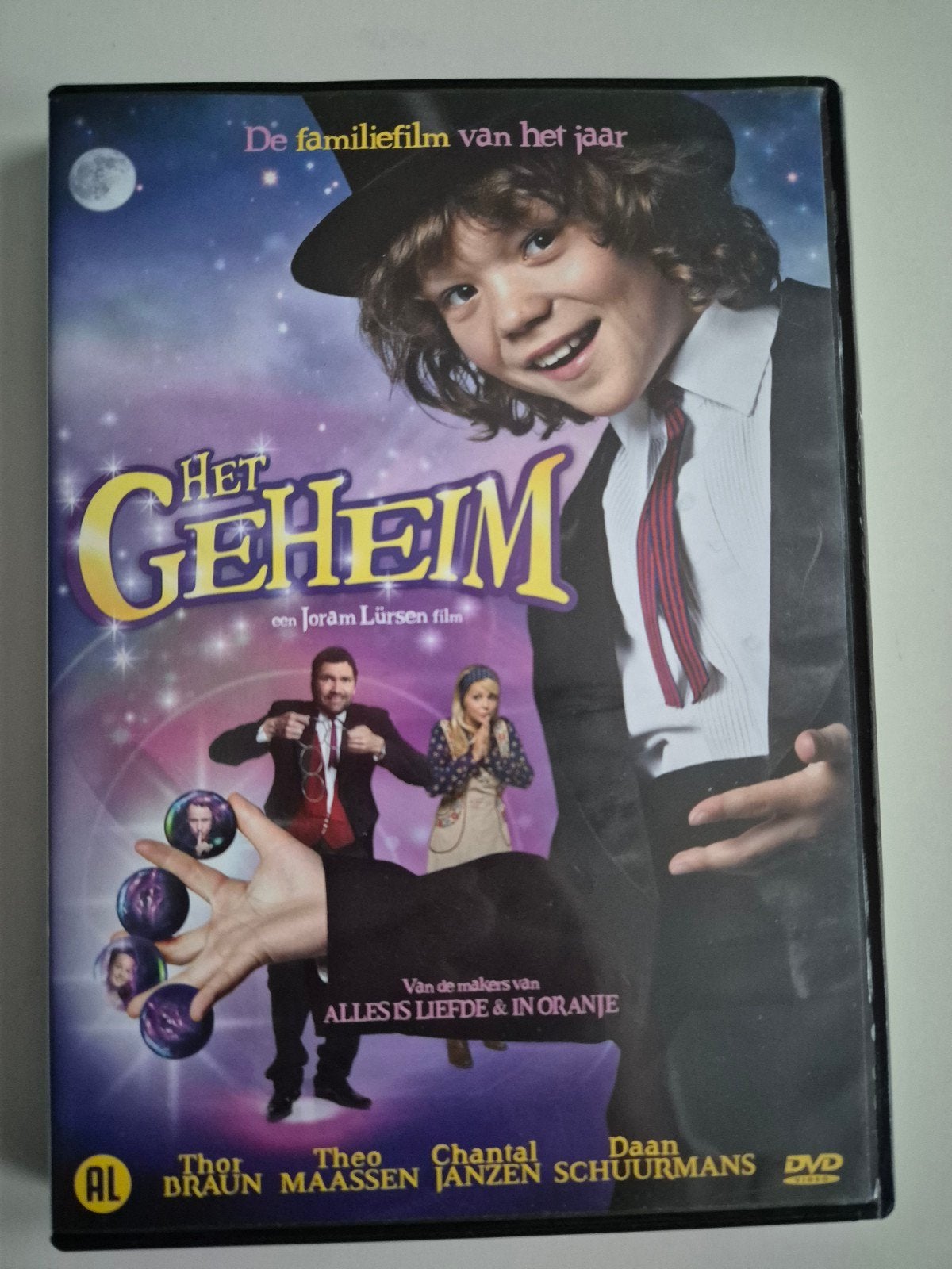 het geheim dvd  - in goede staat, Alle leeftijden, Inclusief doosje, Zo goed als nieuw, Familie