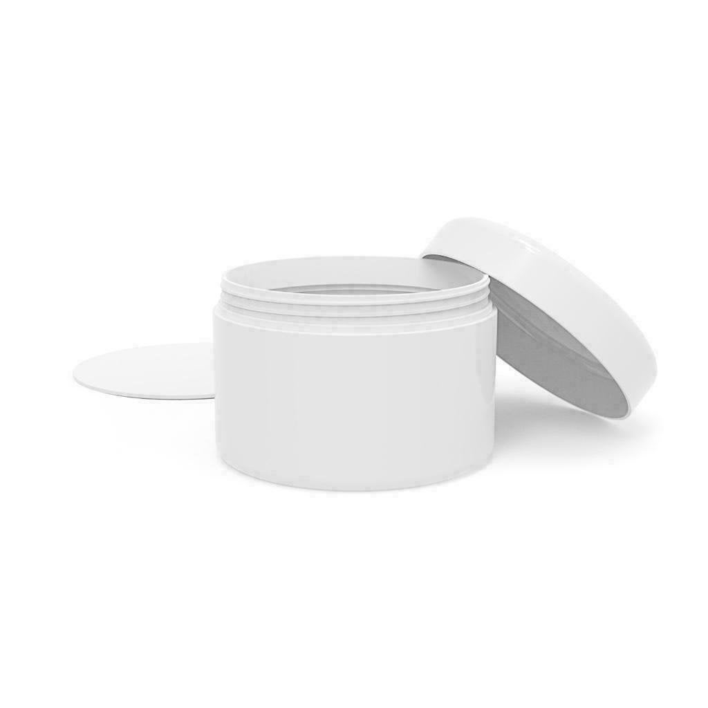 2 +1 Gratis - Leeg Acryl, Gel Potje 15 ml Wit - 2x sluiting, Wit, Nieuw, Ophalen of Verzenden, Handen en Nagels