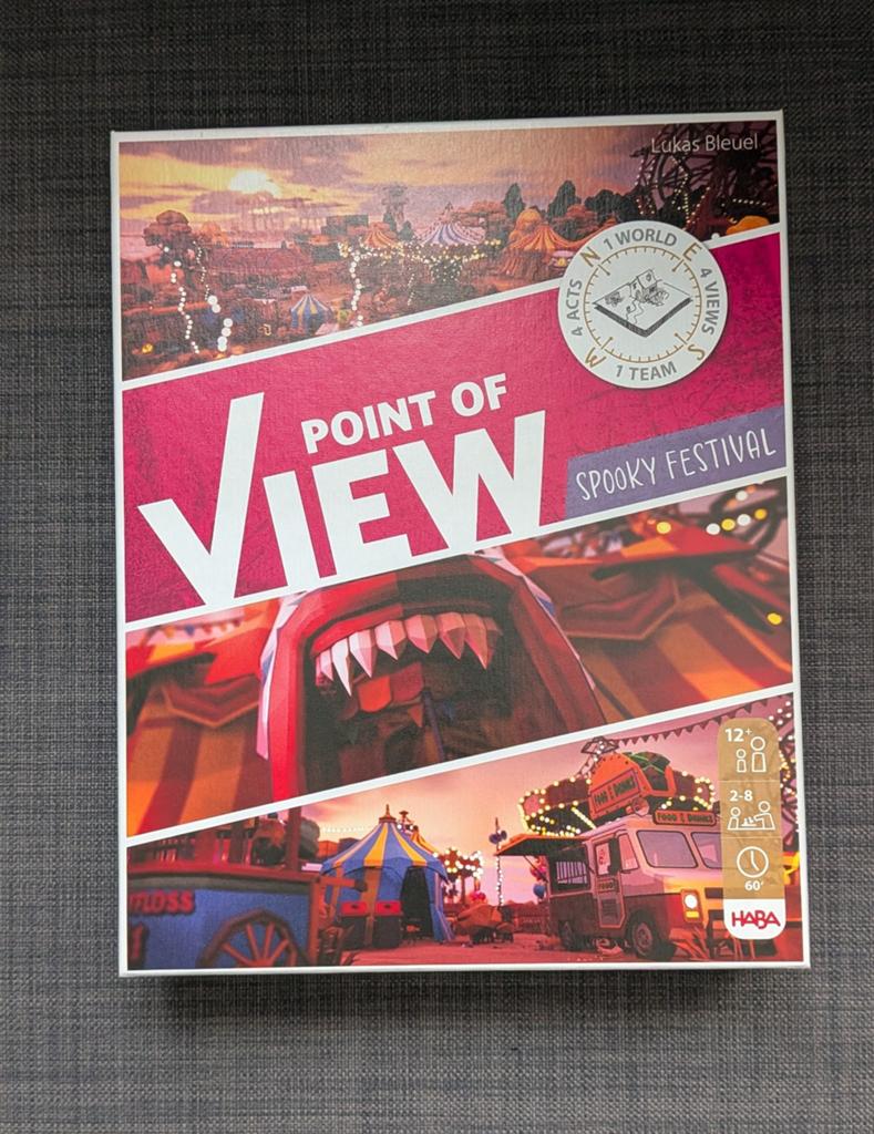 Point of View Spooky Festival Bordspel HABA, Vijf spelers of meer, Ophalen of Verzenden, Zo goed als nieuw, HABA
