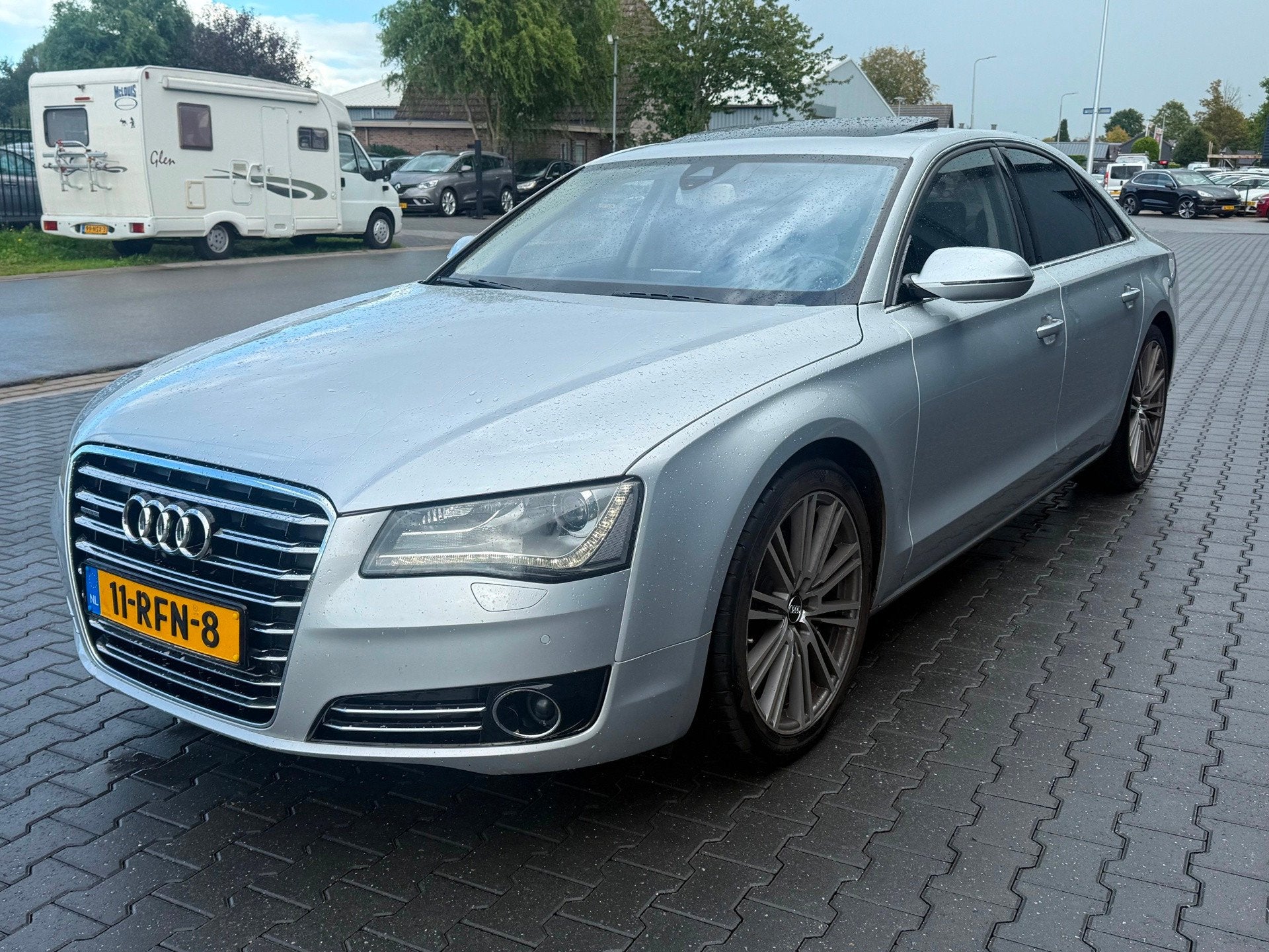 Audi A8 4.2 TDI Quattro 2010 Nieuw Model Schuifdak Carbon, Auto's, Euro 5, Gebruikt, 8 cilinders, 241 €/maand