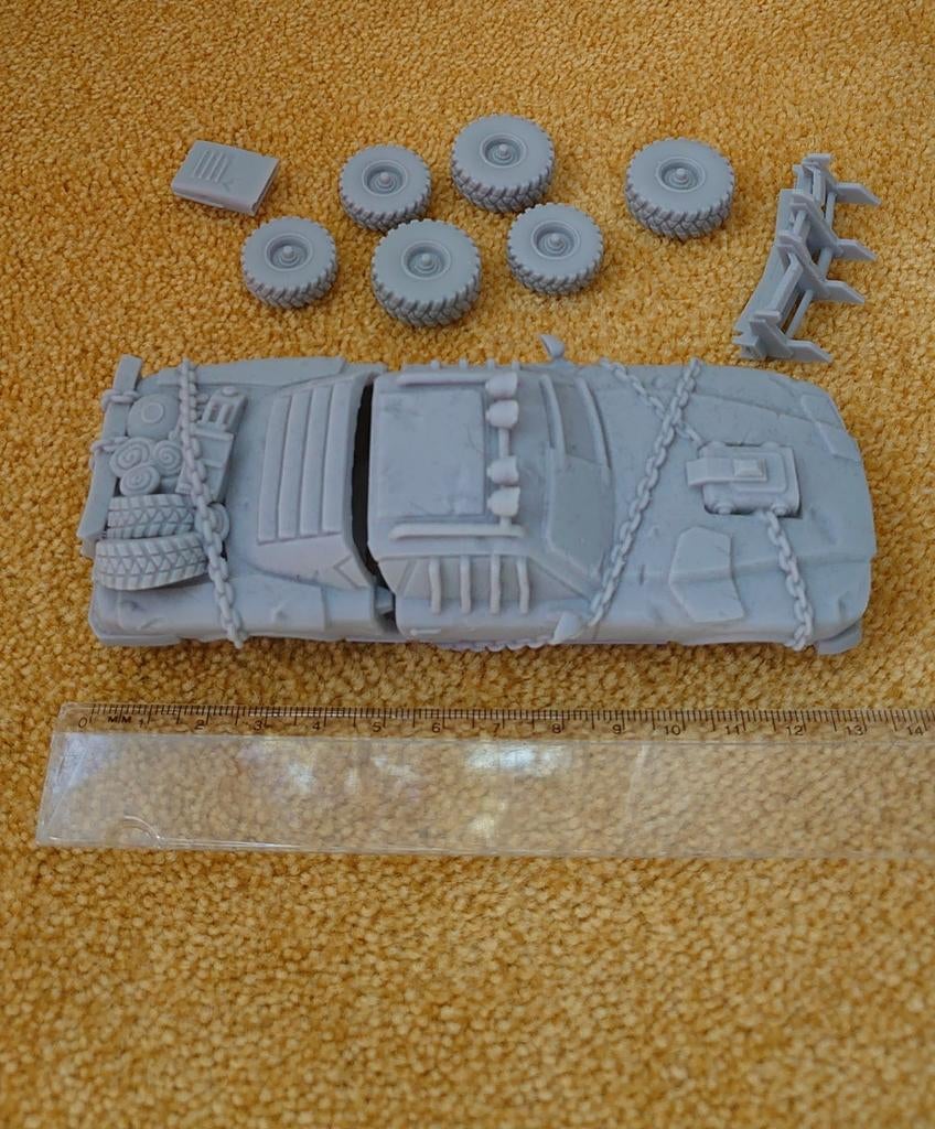 Mad Max Interceptor bouwpakket - Modelauto, Ophalen of Verzenden