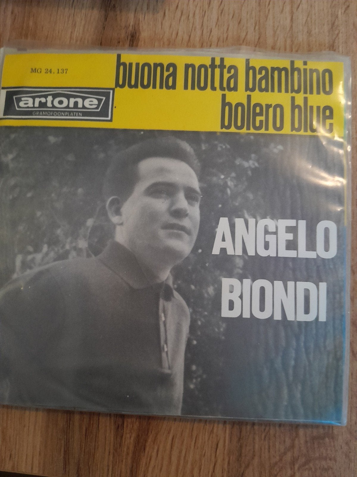 angelo biondi 7 inch buona notta bambino, Ophalen of Verzenden, Zo goed als nieuw, Pop