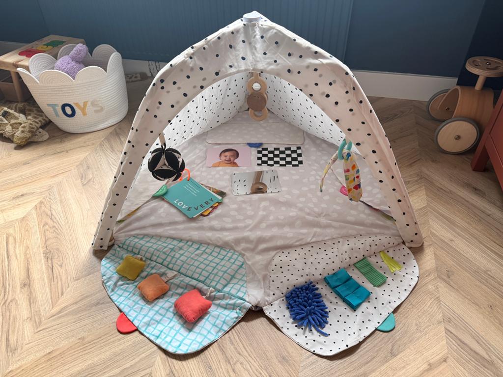LOVEVERY Play Gym - Bekroonde Ontwikkelingsgerichte Babygym, Kinderen en Baby's, Speelgoed | Babyspeelgoed, Ophalen of Verzenden