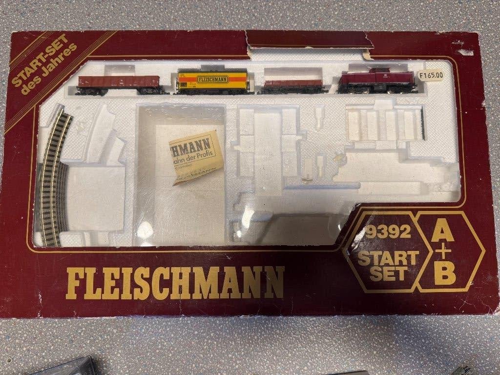 Fleischmann startset 9392, Gelijkstroom, Fleischmann, Ophalen of Verzenden, Analoog