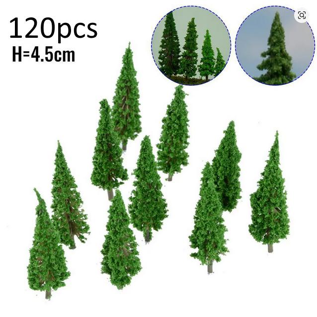120 nieuwe bomen Kibri / Faller / Märklin / Roco/Fleischmann, Verzenden, Nieuw, Gelijkstroom of Wisselstroom