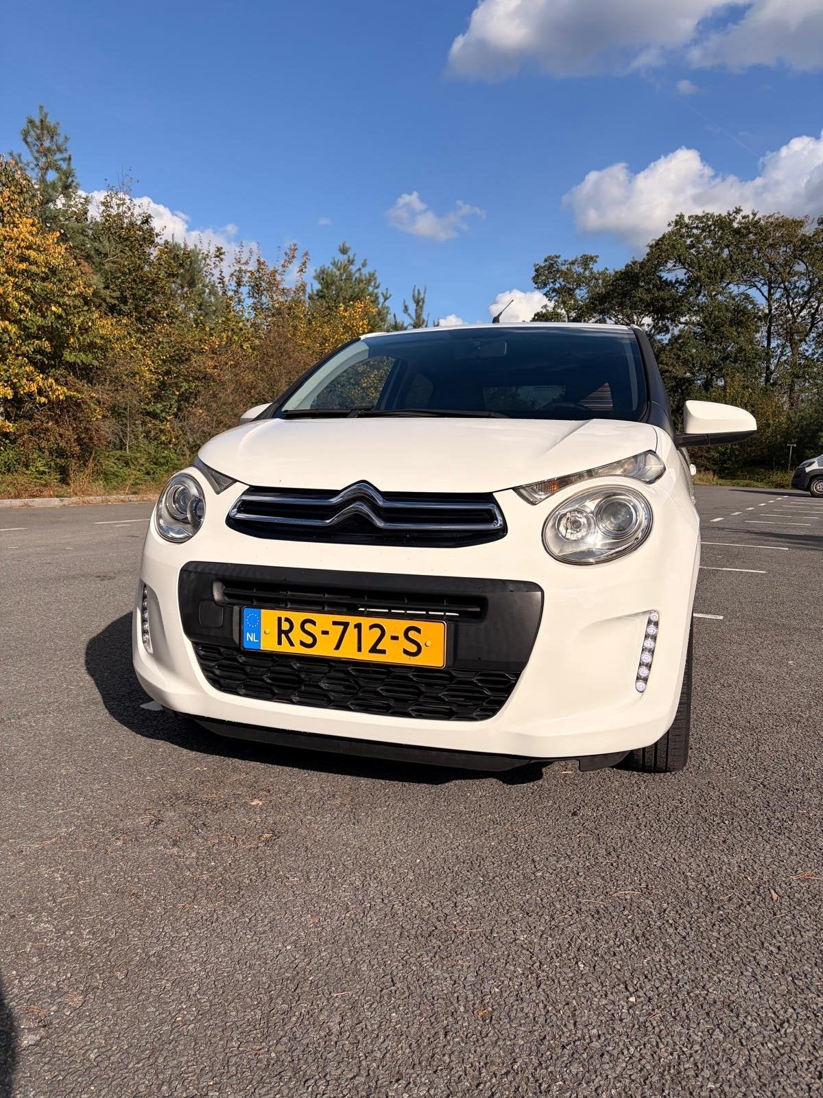 Citroën C1 1.0 VTi Airscape 68PK S&S 5D 2018  Wit, Voorwielaandrijving, 4 stoelen, C1, Wit