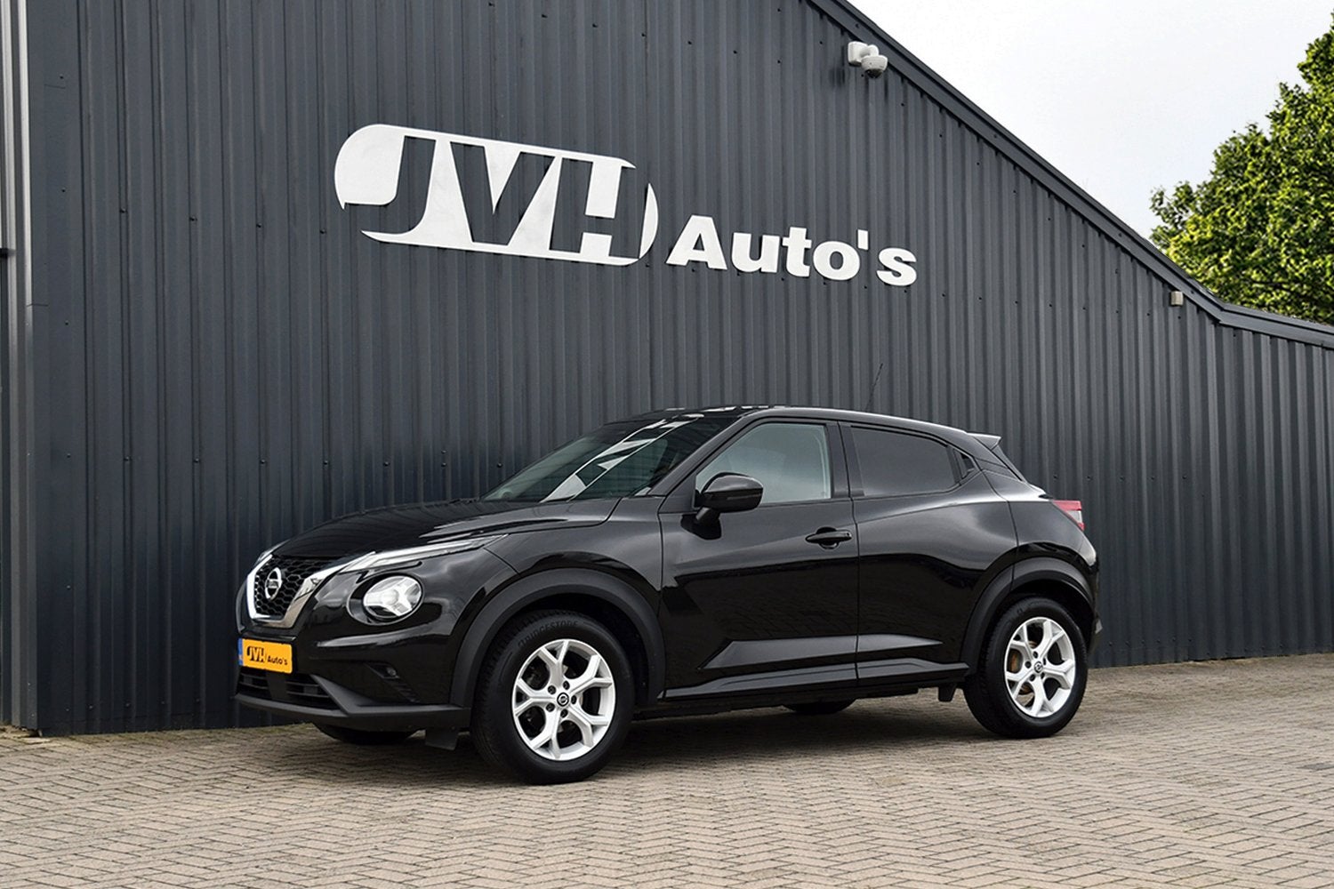Nissan Juke 1.0 DiG-T AUT Acenta 10-2022 | BTW | Navi | Appl, Auto's, Stof, Gebruikt, Huisgarantie, Met garantie (alle)