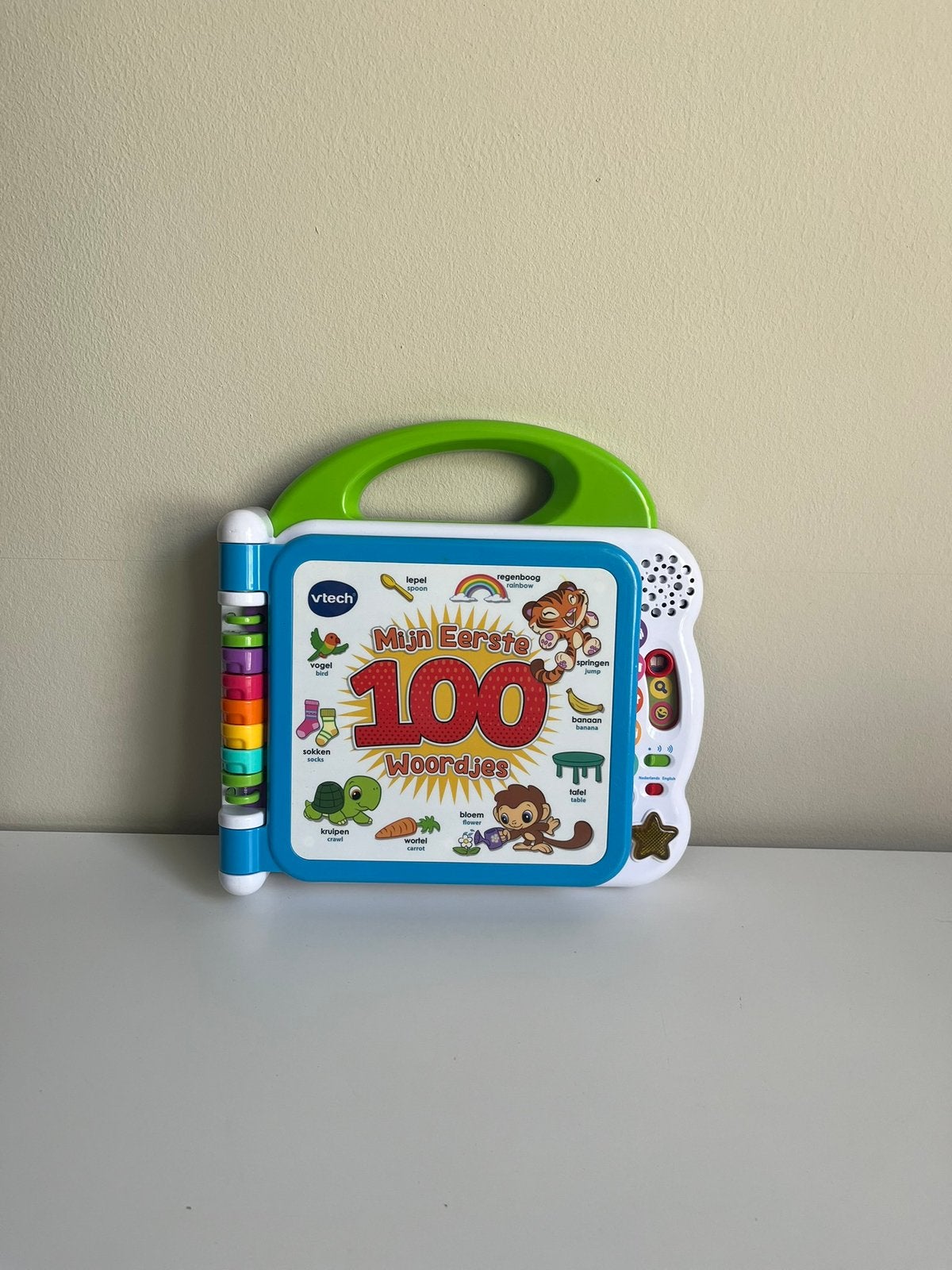Mijn 100 eerste woordjes VTech, Kinderen en Baby's, Speelgoed | Vtech, Ophalen, Zo goed als nieuw, 6 maanden tot 2 jaar