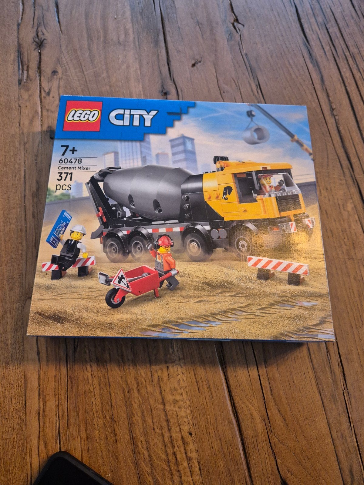 LEGO City Cement Mixer 60478 - Nieuw en Ongeopend, City, Lego, Nieuw, Ophalen of Verzenden