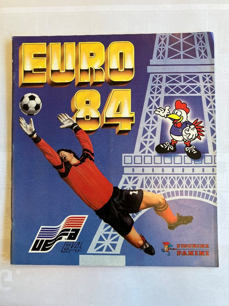 Panini EK Voetbal 1984, Ophalen of Verzenden, Zo goed als nieuw, Sticker