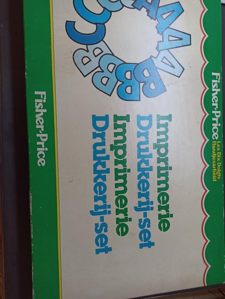 Fisher Price Drukkerij-set, Ophalen