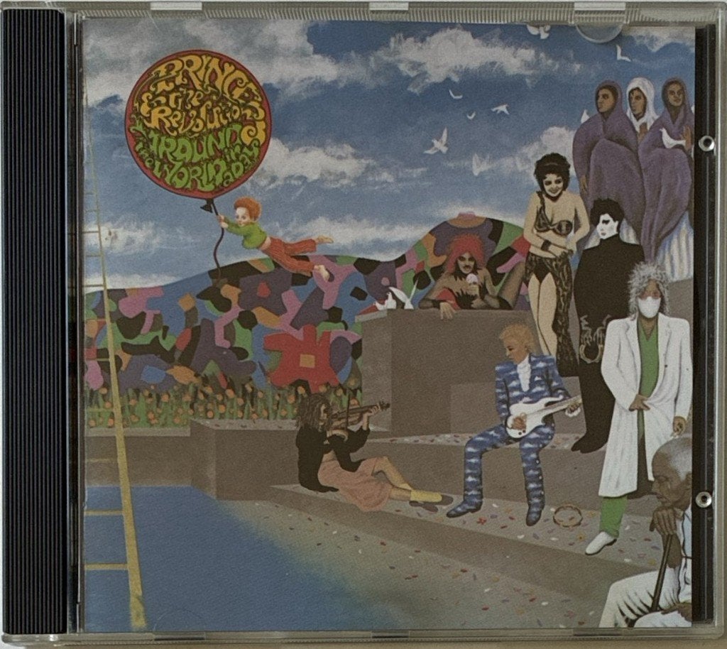 Prince - Around The World In A Day (cd - gold disc), Pop, Reissue, Ophalen of Verzenden, Zo goed als nieuw