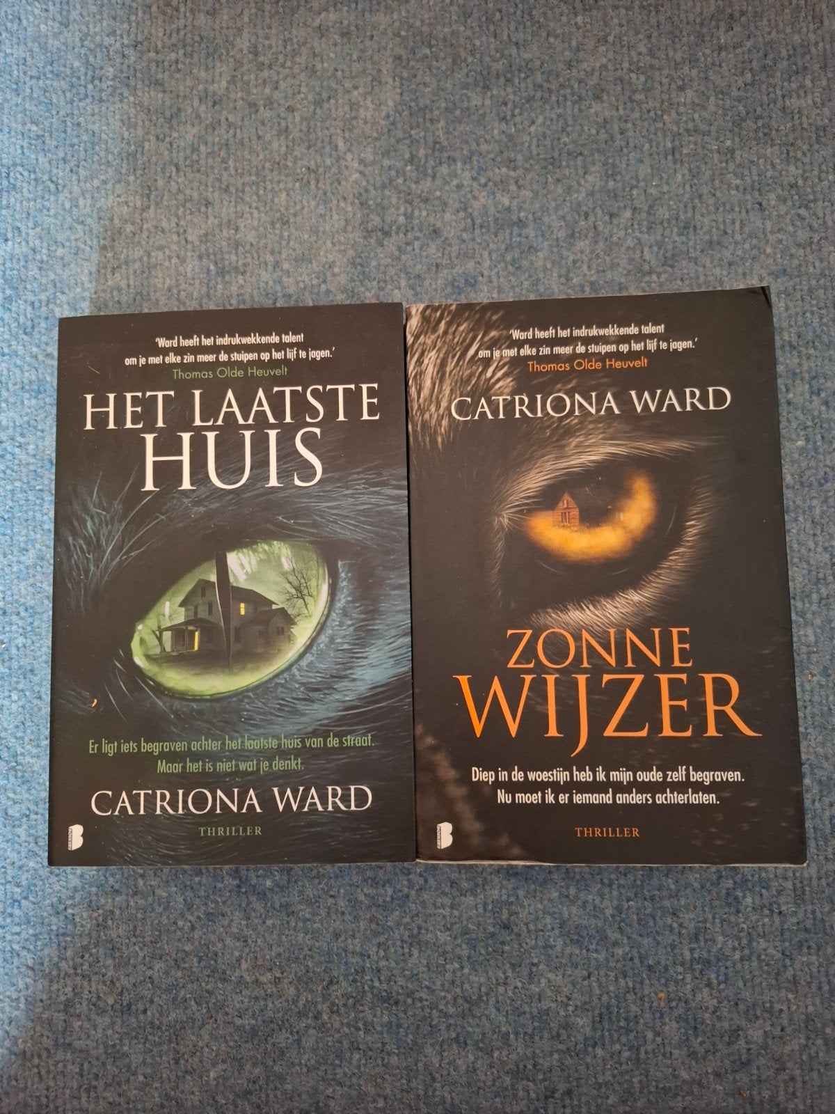 Catriona Ward: Het Laatste Huis & Zonnewijzer, Ophalen of Verzenden, Zo goed als nieuw, Catriona Ward