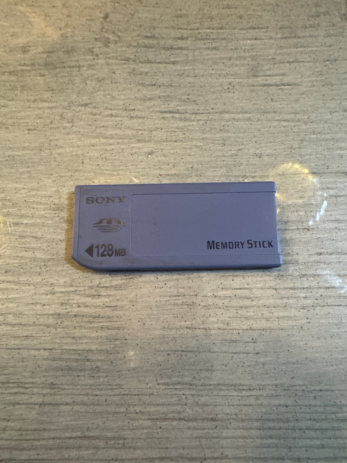 Sony Memory Stick 128 MB, Ophalen of Verzenden, Gebruikt, Memory stick, Minder dan 2 GB
