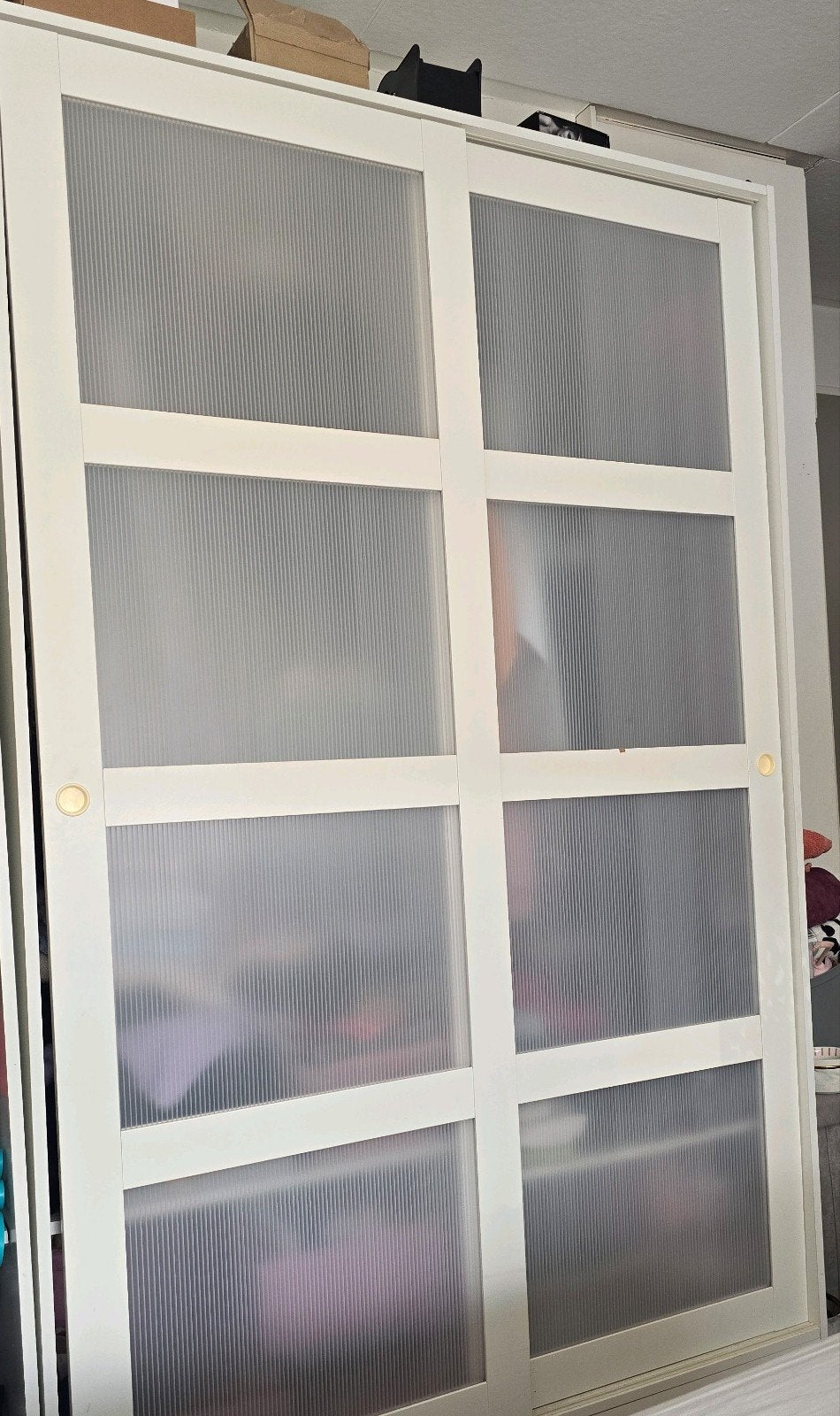 IKEA Kledingkast met schuifdeuren - 120x190x57 cm, Ophalen, Met deur(en), Gebruikt, 100 tot 150 cm