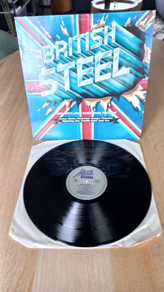 british steel, Cd's en Dvd's, Vinyl | Overige Vinyl, LP, Ophalen of Verzenden, 12 inch, Beschermende buitenhoes