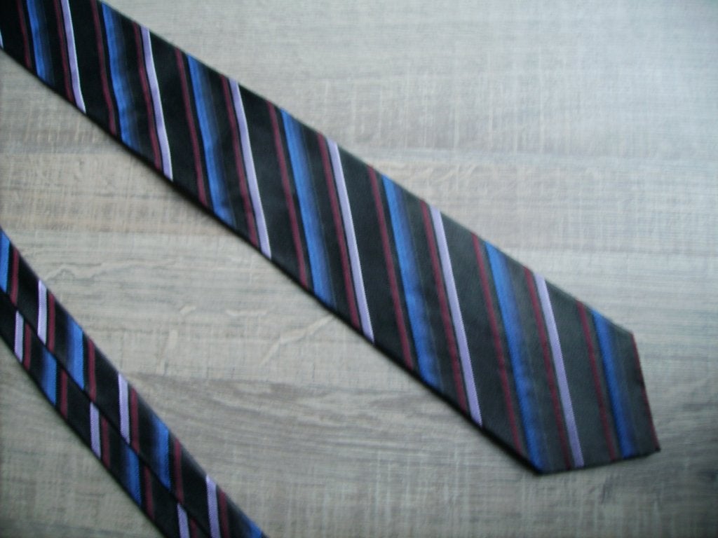 stropdas Carl Gross , zijde, Ophalen of Verzenden, Zo goed als nieuw, Blauw, Carl Gross