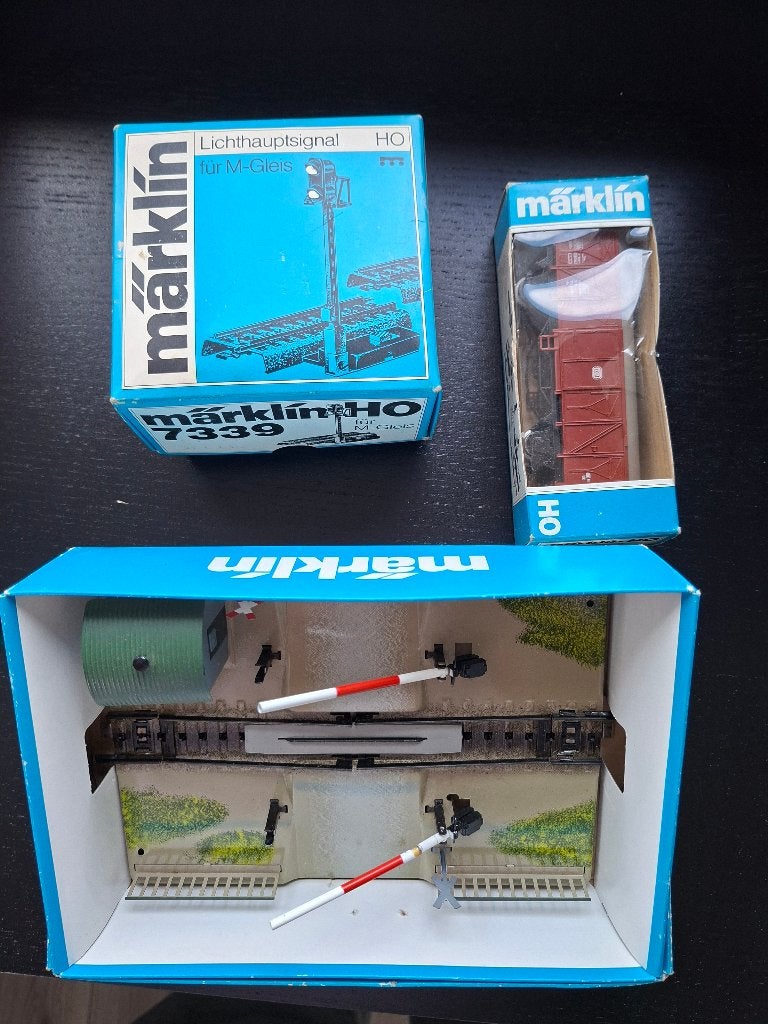 Marklin treinbaan, Hobby en Vrije tijd, Ophalen, Wisselstroom, Gebruikt, Rails