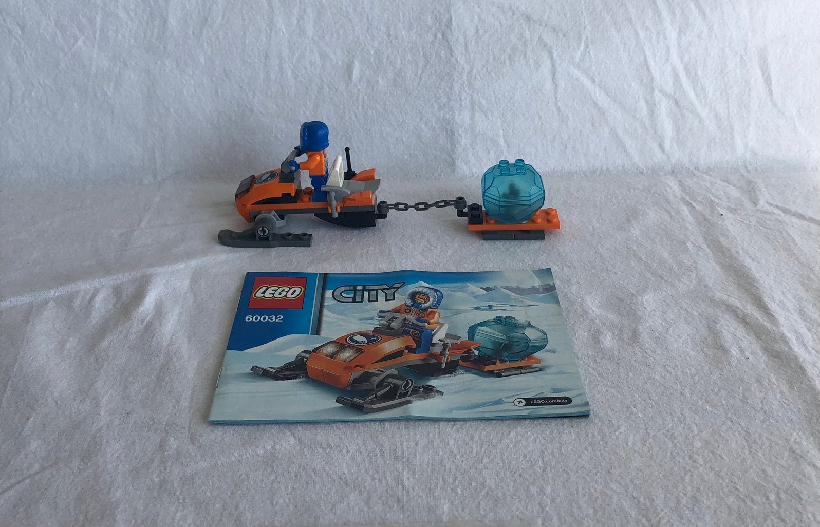 Lego City 60032 Artic Snowmobile / sneeuwscooter - N42, Lego, Lego, City, Lego