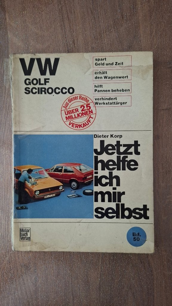 VW Golf Scirocco 1 Jetzt helfe ich mir selbst, Ophalen of Verzenden
