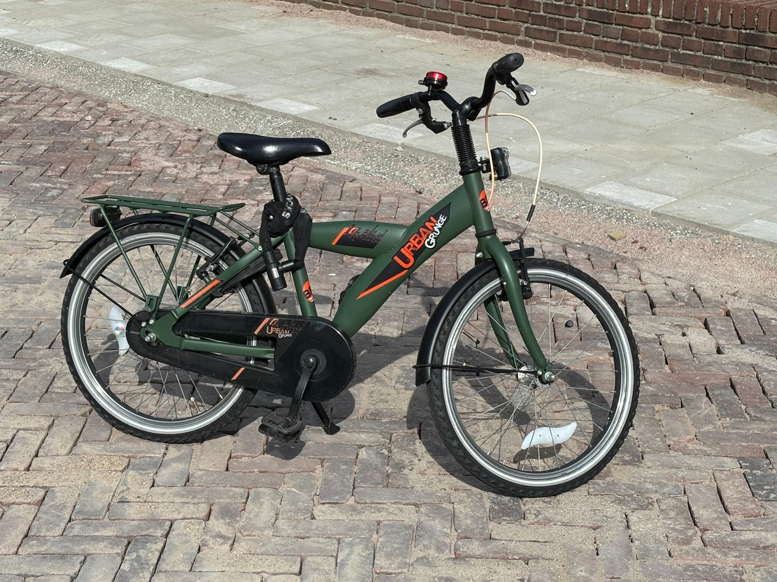 Gave jongensfiets 22inch, Ophalen, Terugtraprem, 22 inch, Handrem