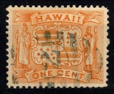 Mooi kavel Hawaii LZA983., Verzenden, Gestempeld, Noord-Amerika