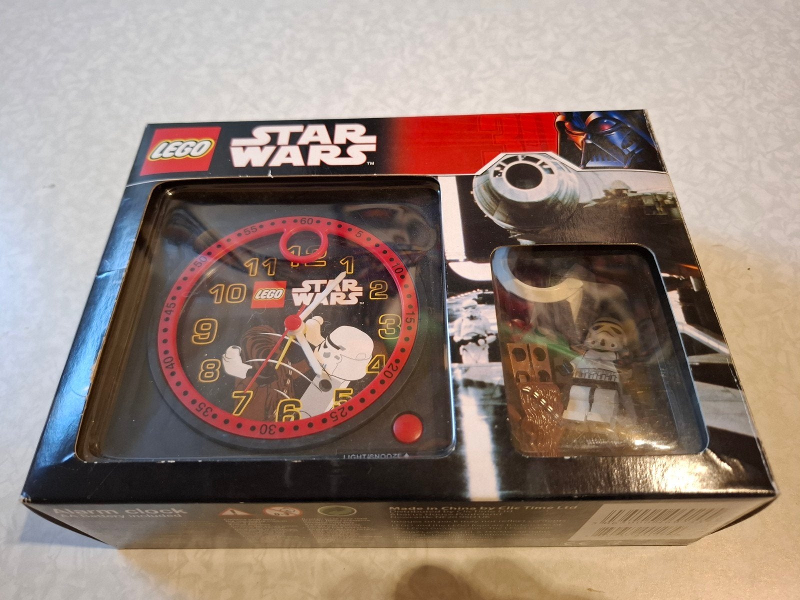 Star Wars Lego Alarm Clock  zeldzaam, Verzamelen, Ophalen of Verzenden, Zo goed als nieuw, Actiefiguurtje
