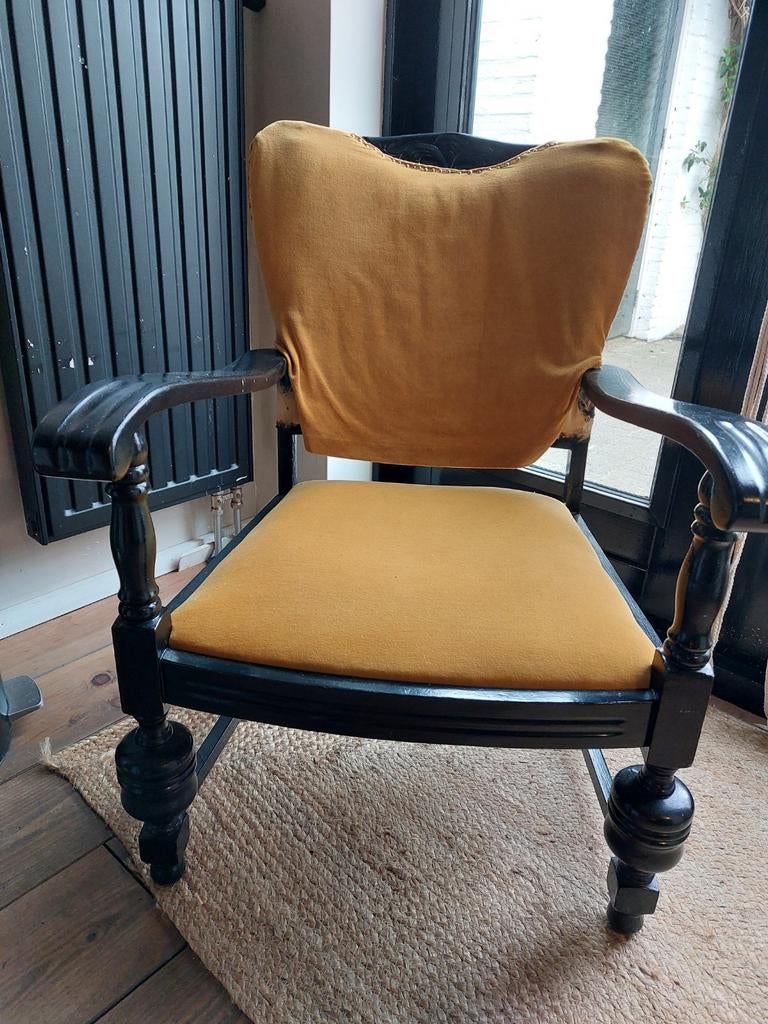 Vintage rookstoel, Ophalen of Verzenden