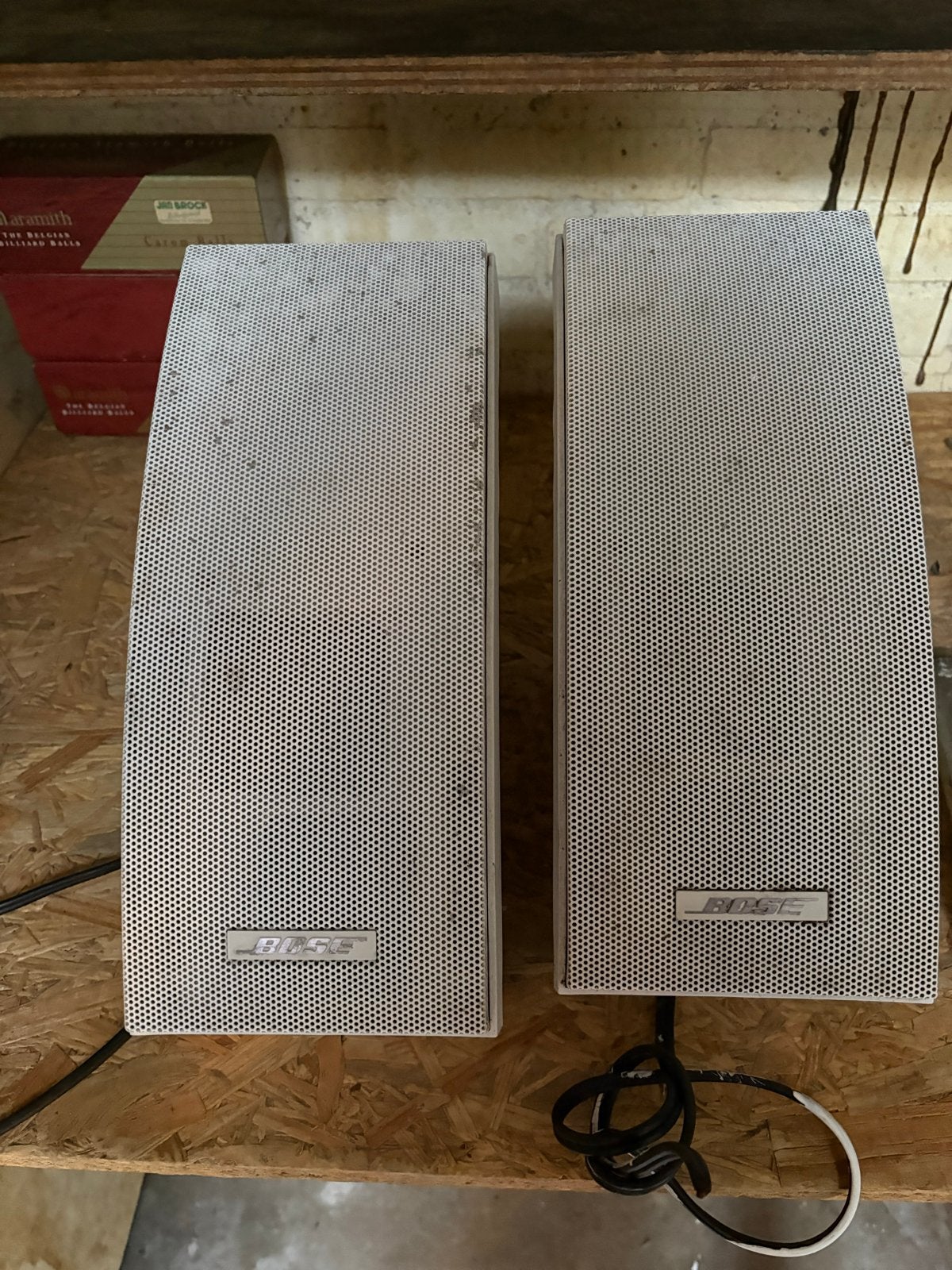 Bose 251 Environmental Speakers - Wit, Gebruikt, 150 watt of meer, Stereo speakers, Gebruikt, Ophalen of Verzenden