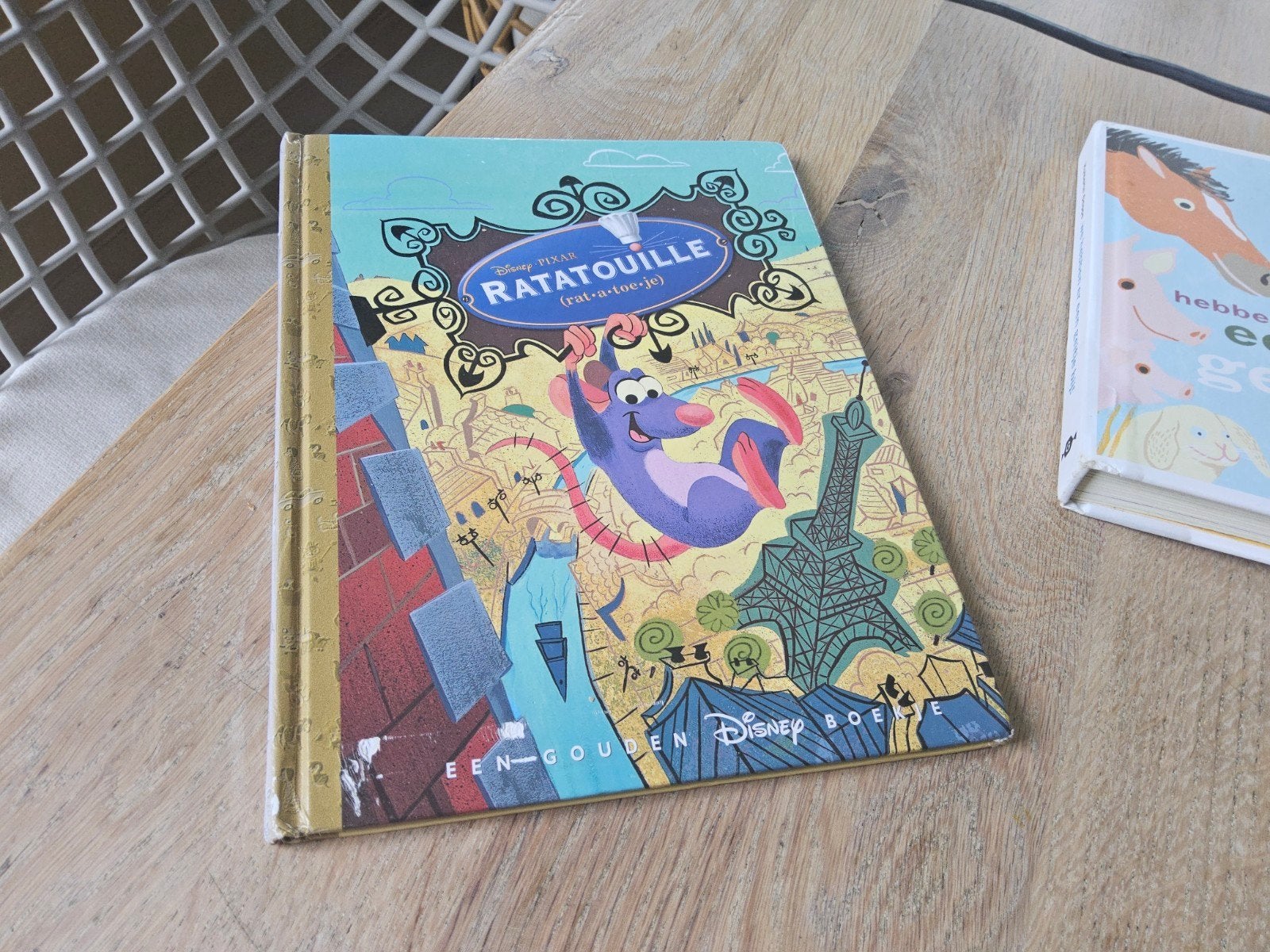 Disney Pixar Ratatouille Gouden Boekje, Ophalen of Verzenden, Gelezen, Disney Pixar, Sprookjes