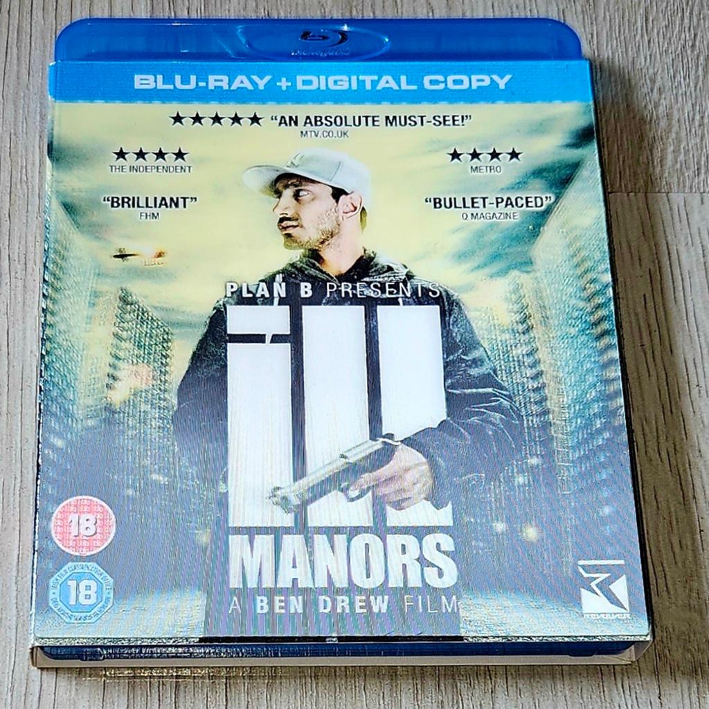 Ill Manors - Blu-ray + Digital Copy (Ben Drew Film), Cd's en Dvd's, Blu-ray, Zo goed als nieuw, Thrillers en Misdaad, 3D, Ophalen of Verzenden