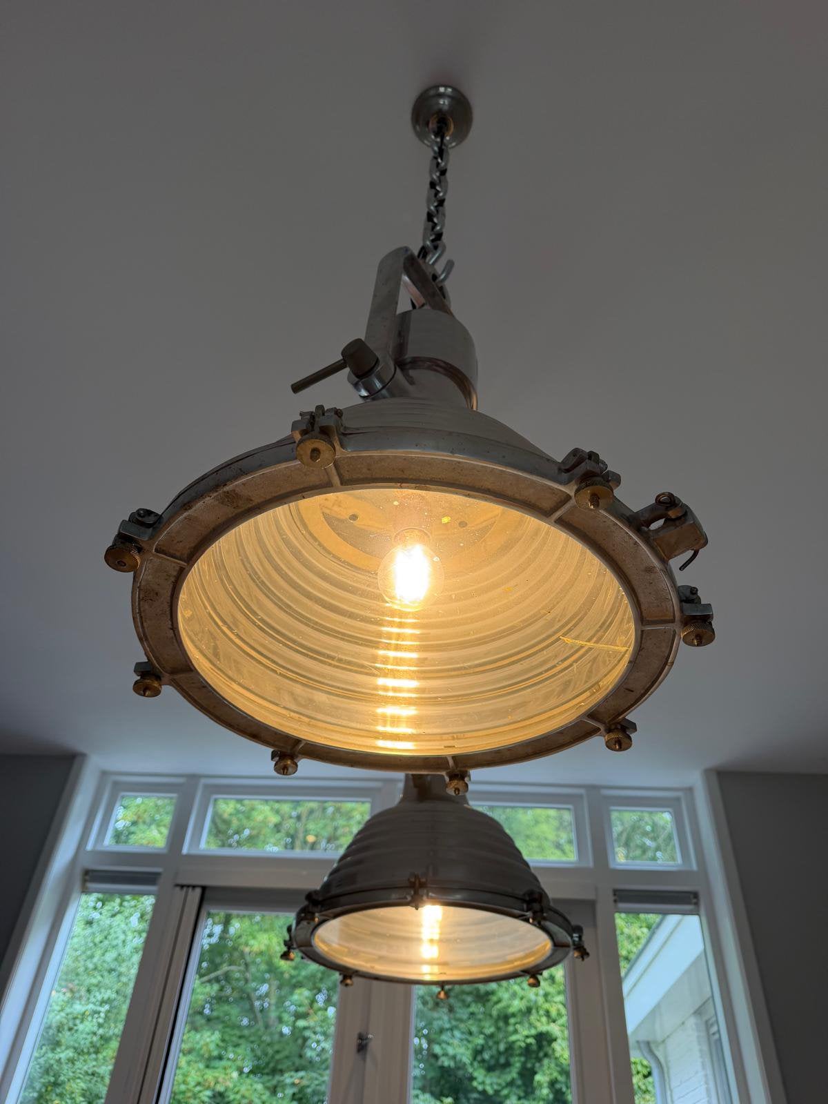 Lampen, Huis en Inrichting, Ophalen of Verzenden, Zo goed als nieuw, Overige materialen, Industrieel