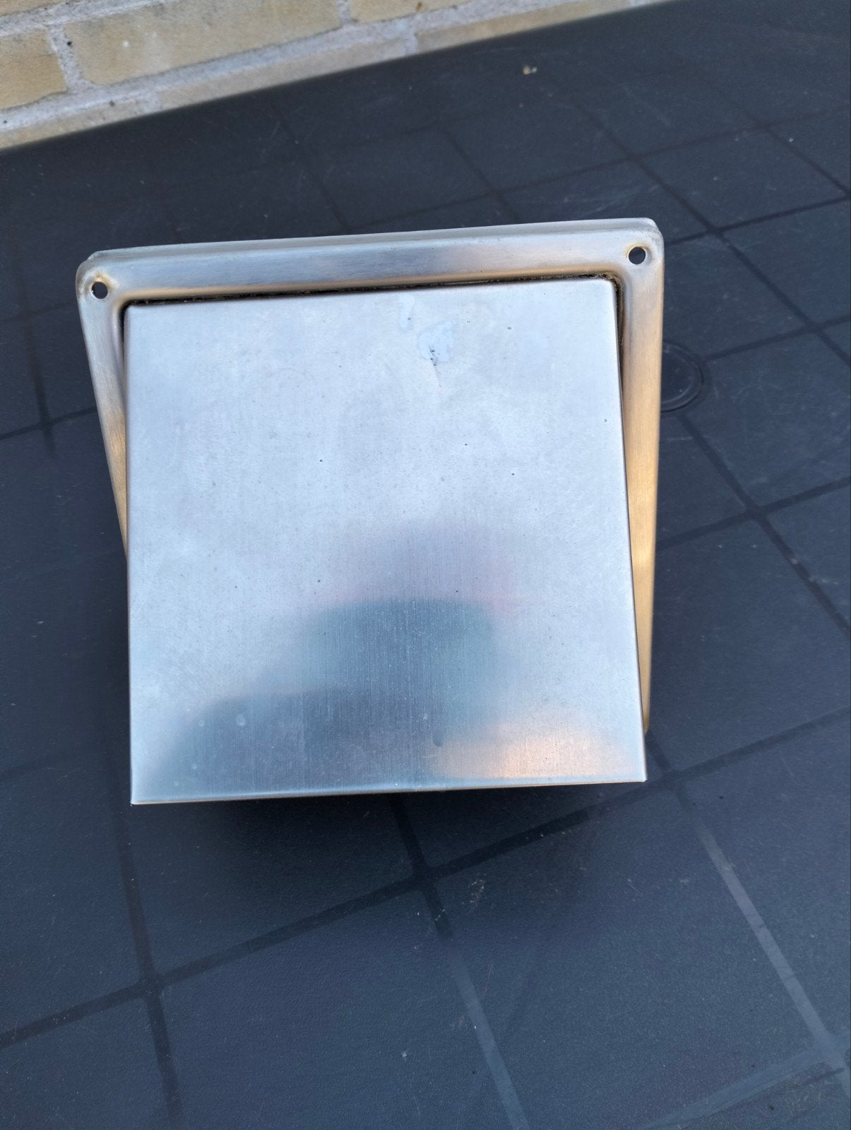 RVS Afvoerkap 100 mm Rond - Weerbestendig, Doe-het-zelf en Verbouw, Ophalen of Verzenden, Gebruikt, Afzuiger
