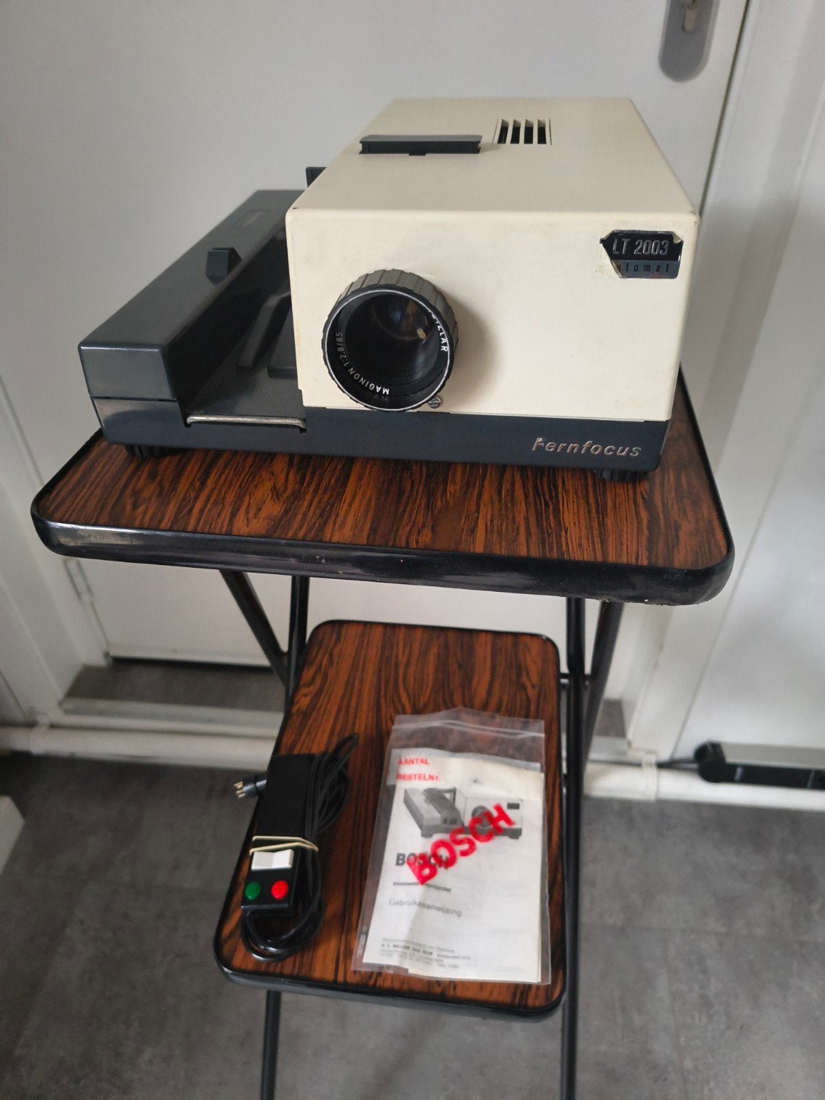 Vintage Fernfocus LT 2003 Automatische Diaprojector, Ophalen, Gebruikt