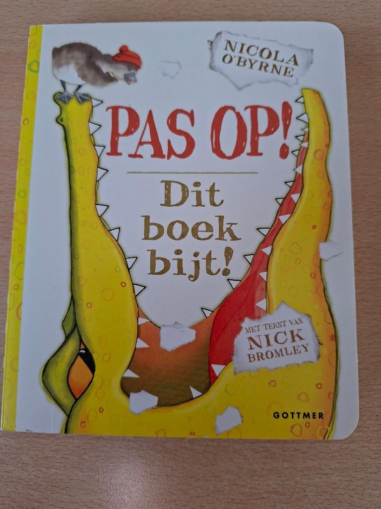 Pas op dit boek bijt, Ophalen of Verzenden, Zo goed als nieuw, Nicola O Byrne