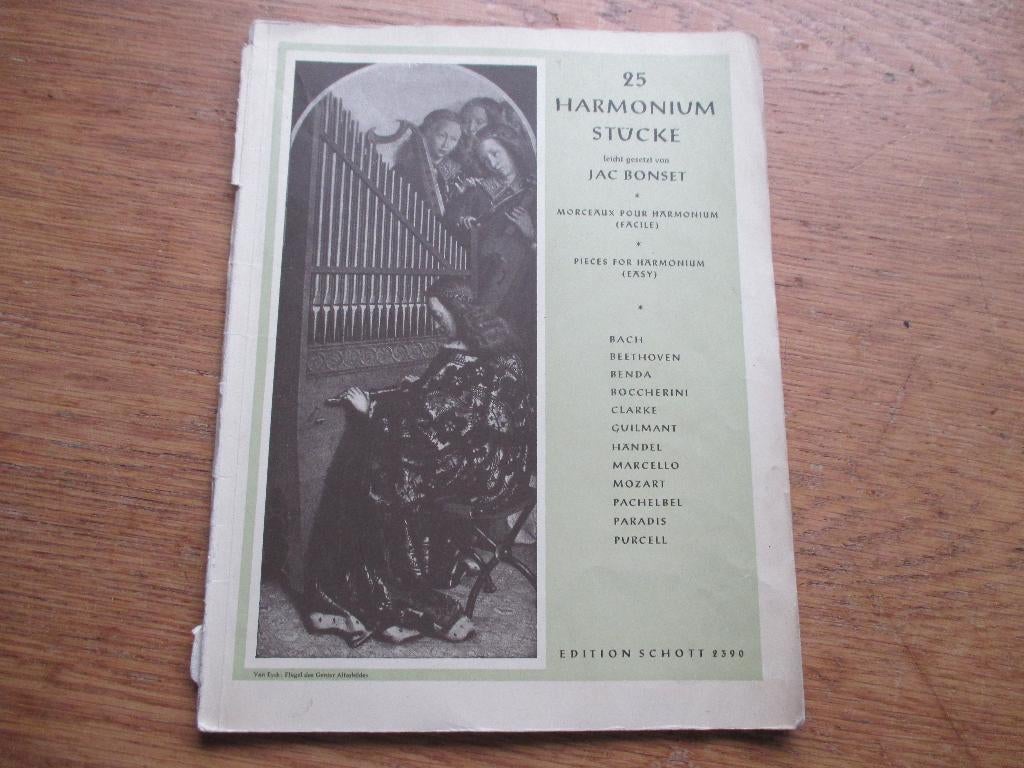 25 HARMONIUM STÜCKE - ORGEL, Orgel, Gebruikt, Klassiek, Ophalen of Verzenden