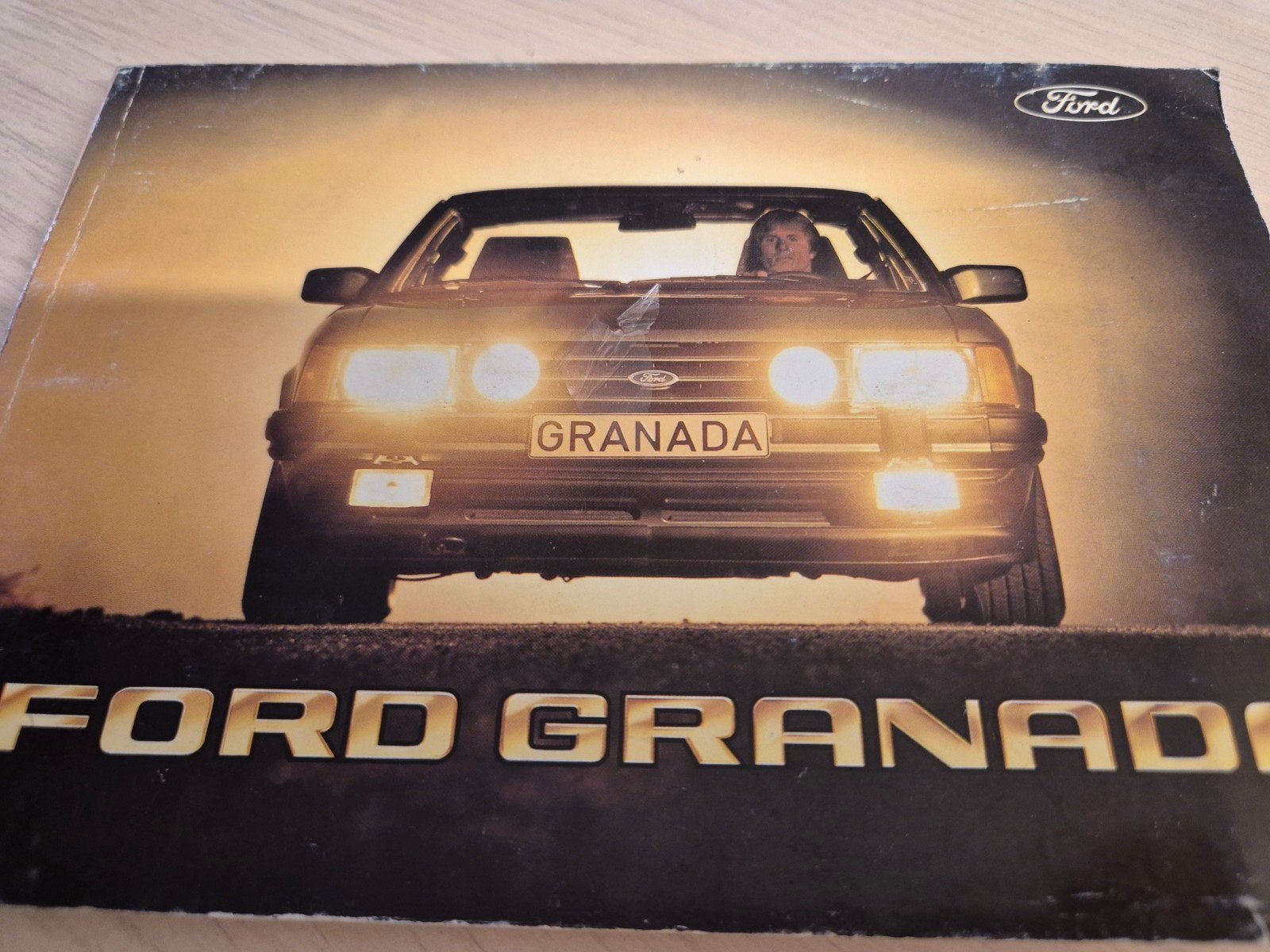 1981 Nederlands Ford Granada handleiding óók luxe 2,8 Ghia, Ophalen of Verzenden